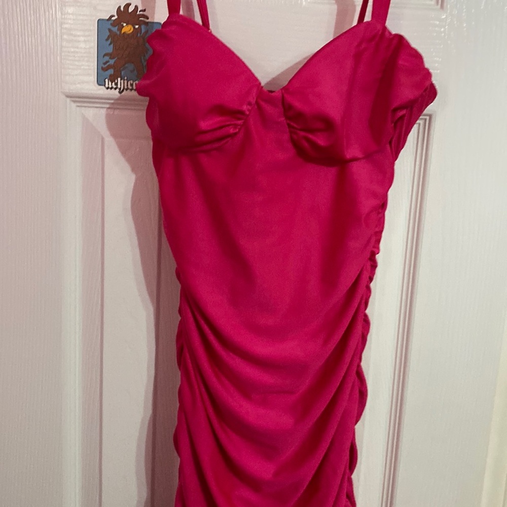 B-Darlin Hot Pink HOCO Dress